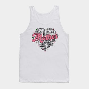 Mom Heart, Mothers Day, Grandma Mothers, Happy Mothers Day, Blessed Mom, Mom Life Tank Top